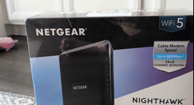 Video of New Netgear Modem