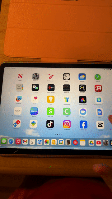 Video of Mint Apple iPad Air 11" (M2) 2024