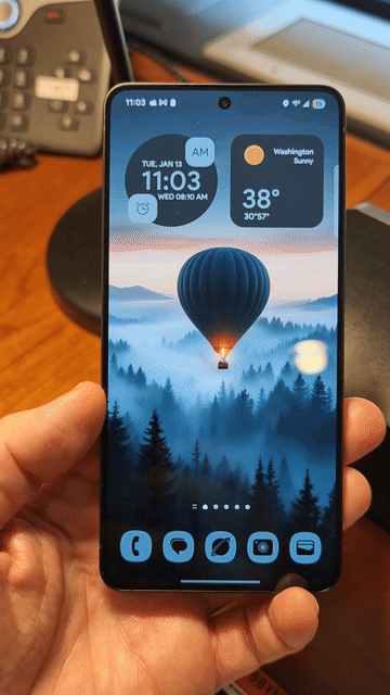 Video of Mint Samsung Galaxy S25 Edge