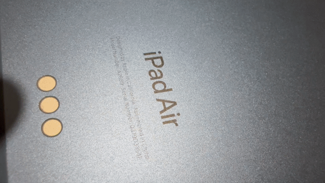 Video of Good Apple iPad Air 5th Gen
