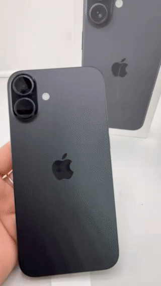 Video of Mint Apple iPhone 16 Plus