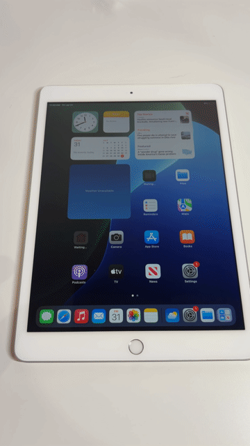 Video of Good Apple iPad (8th Gen)