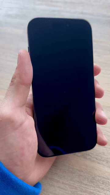 Video of Mint Apple iPhone 15 Pro