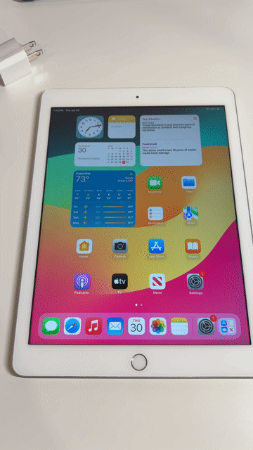 Video of Good Apple iPad (6th Gen)