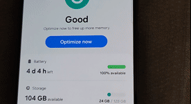Video of Mint Samsung Galaxy S24 FE
