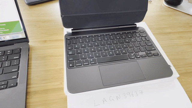 Video of Used Apple Magic Keyboard for iPad Pro