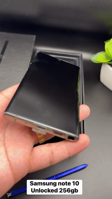 Video of Mint Samsung Galaxy Note 10