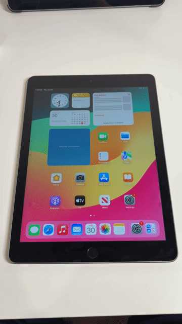 Video of Good Apple iPad (6th Gen)