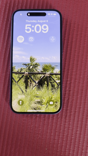 Video of Mint Apple iPhone 16