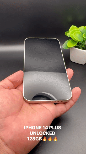 Video of Mint Apple iPhone 14 Plus