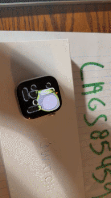 Video of Mint Apple Watch Series 10 42mm