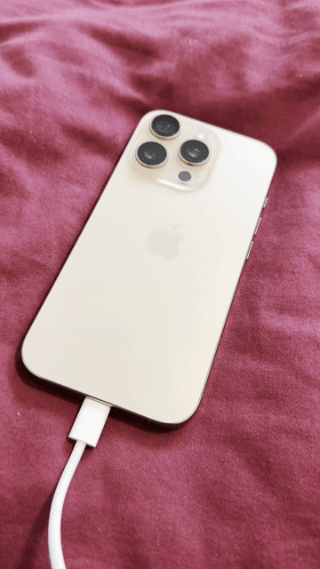 Video of Mint Apple iPhone 16 Pro