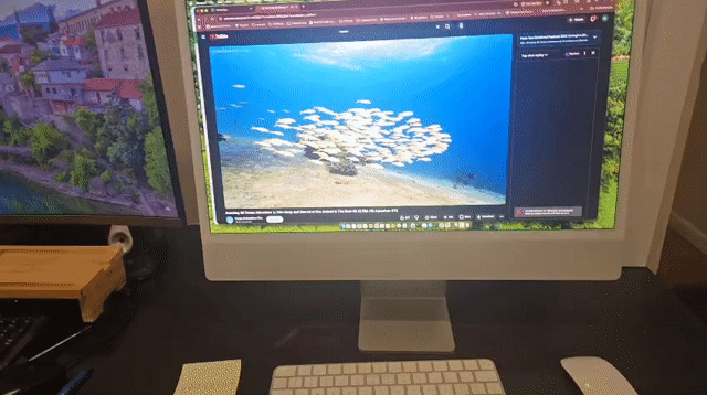 Video of Mint iMac 2021 24"