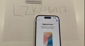 Video of Mint Apple iPhone 15