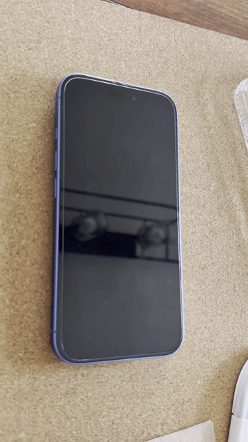 Video of Mint Apple iPhone 16