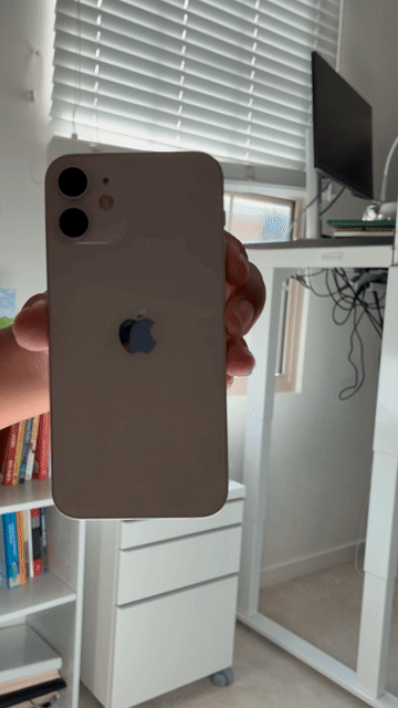 Video of Mint Apple iPhone 12 Mini