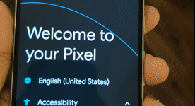 Video of Mint Google Pixel 7