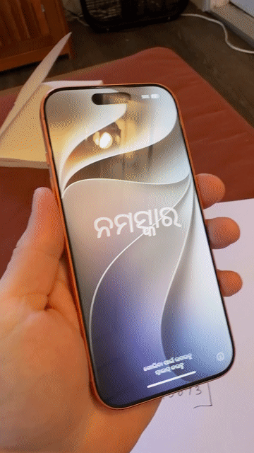 Video of Mint Apple iPhone 17 Pro