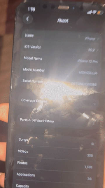 Video of Good Apple iPhone 12 Pro