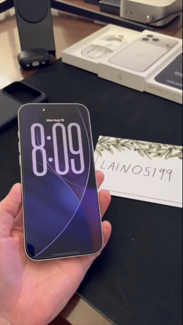 Video of Mint Apple iPhone 17 Pro Max