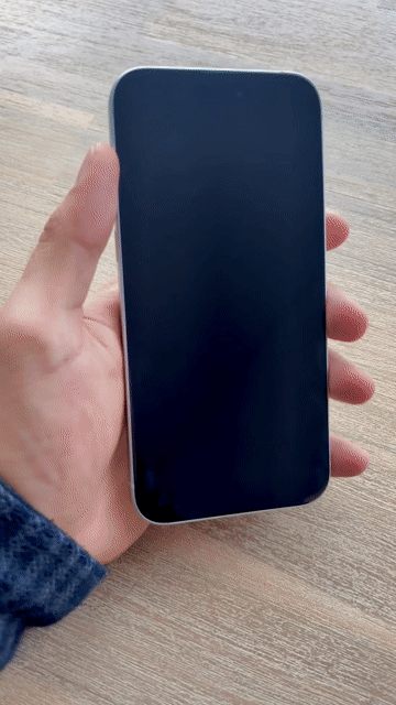 Video of Mint Apple iPhone 15 Plus