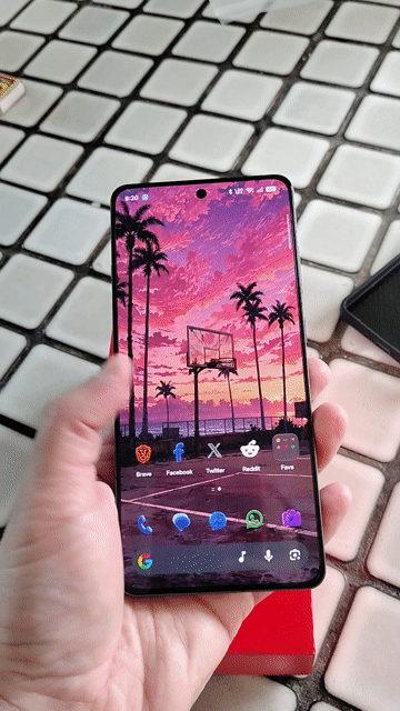 Video of Mint OnePlus 13R