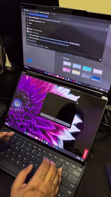 Video of Good Lenovo Yoga Book 9i 13" (Gen 9)