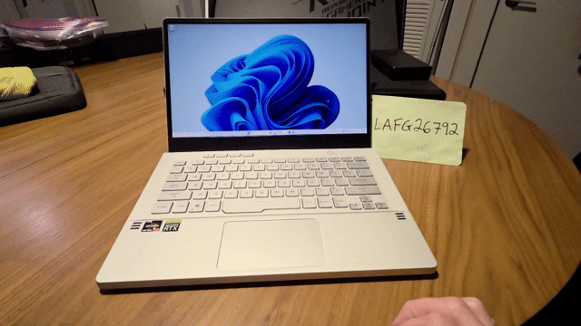 Video of Mint Asus ROG Zephyrus G14 (2020) GA401