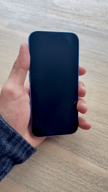Video of Mint Apple iPhone 16