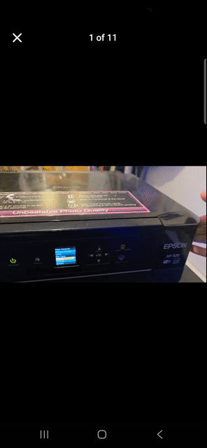 Video of Good Epson Printer