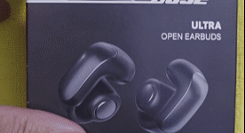 Video of New Bose Ultra Open Earbuds