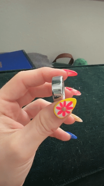 Video of Mint Oura Ring Gen 4