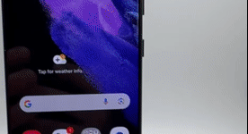 Video of Mint Samsung Galaxy S21 Plus 5G