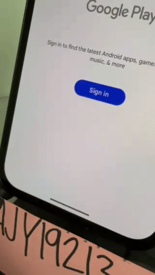 Video of Fair Google Pixel 9a
