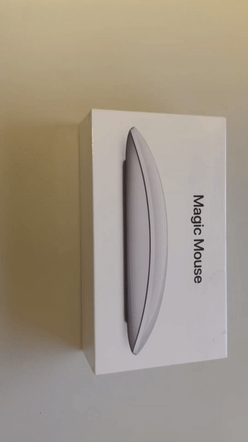 Video of New Apple Magic Mouse