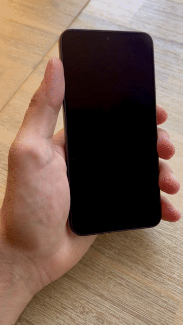 Video of Mint Samsung Galaxy S23