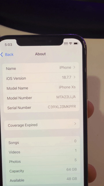 Video of Good Apple iPhone Xs