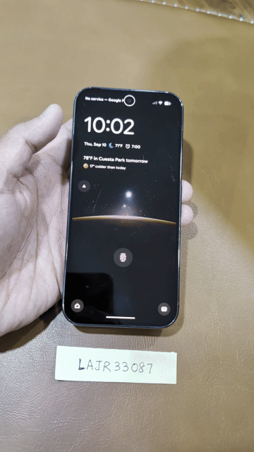 Video of Mint Google Pixel 10 Pro