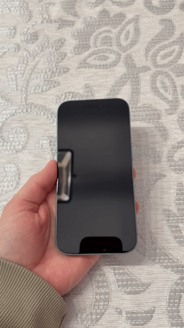 Video of Mint Apple iPhone 16