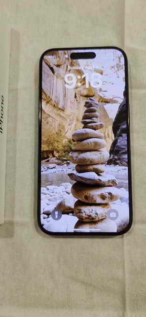 Video of Mint Apple iPhone 15 Pro