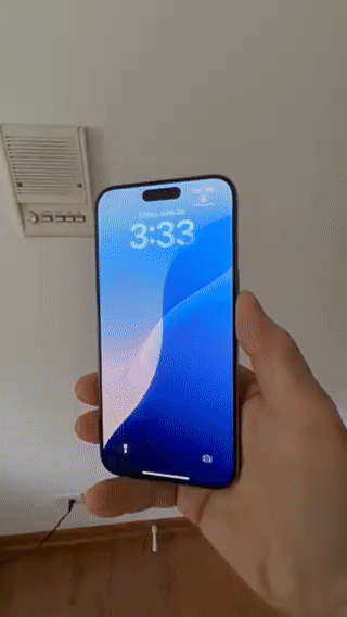 Video of Mint Apple iPhone 15 Pro Max