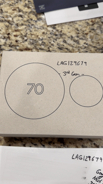 Video of Mint Nest Thermostat 3rd Gen
