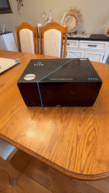 Video of Mint HTC Vive