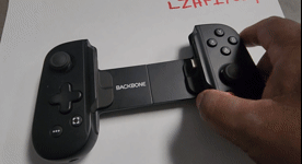 Video of Mint Backbone One Controller