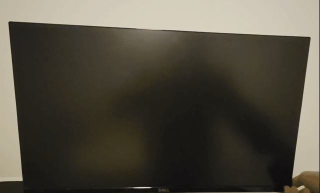 Video of Good Dell Monitor