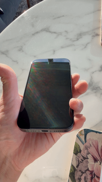 Video of Mint Apple iPhone 16 Pro