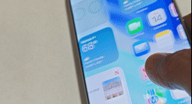 Video of Mint Apple iPhone 17