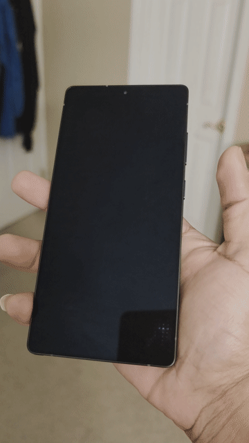 Video of Mint Samsung Galaxy S25 Ultra