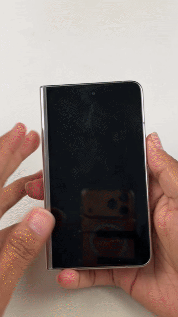 Video of Mint Google Pixel Fold