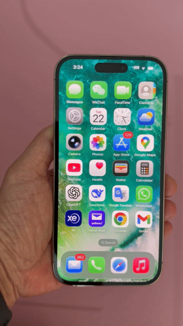 Video of Mint Apple iPhone 14 Pro